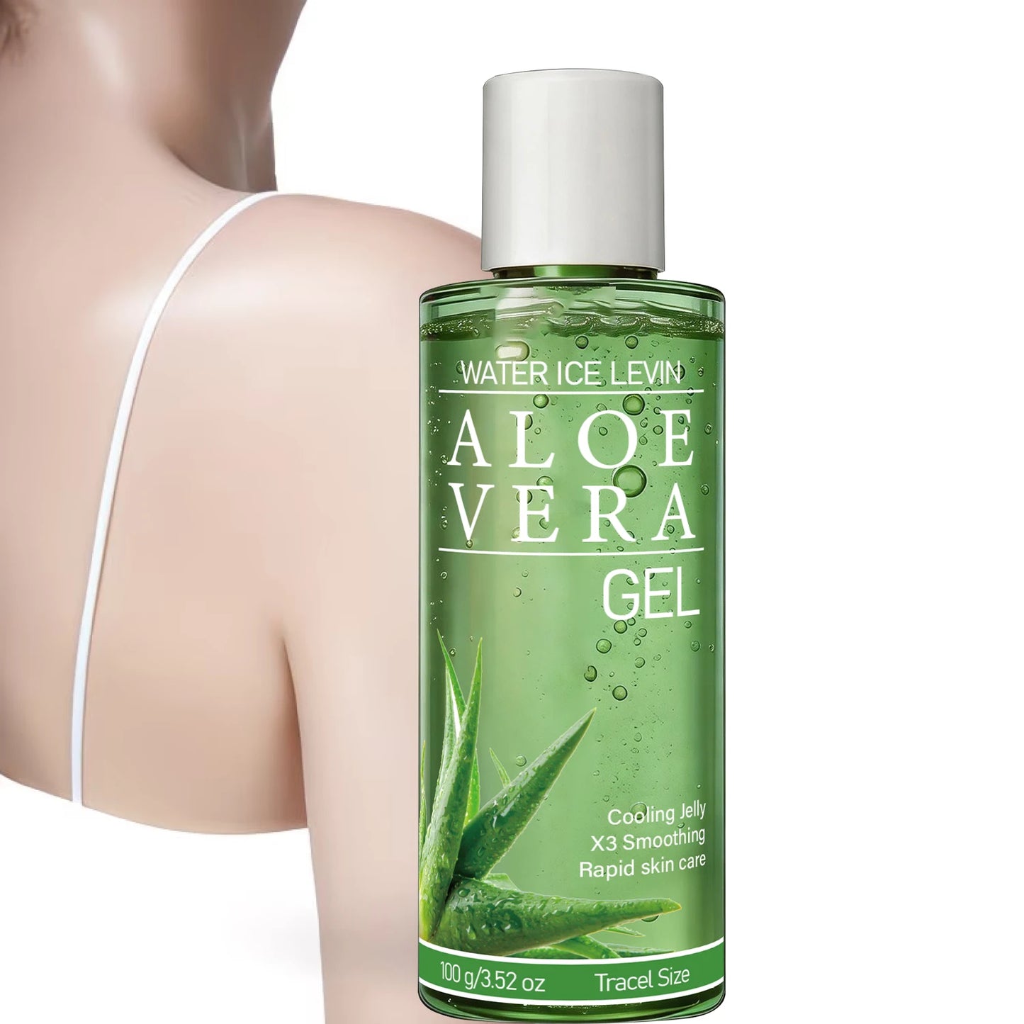 Pure Aloe Vera Gel with Hyaluronic Acid | Cooling Moisturizer