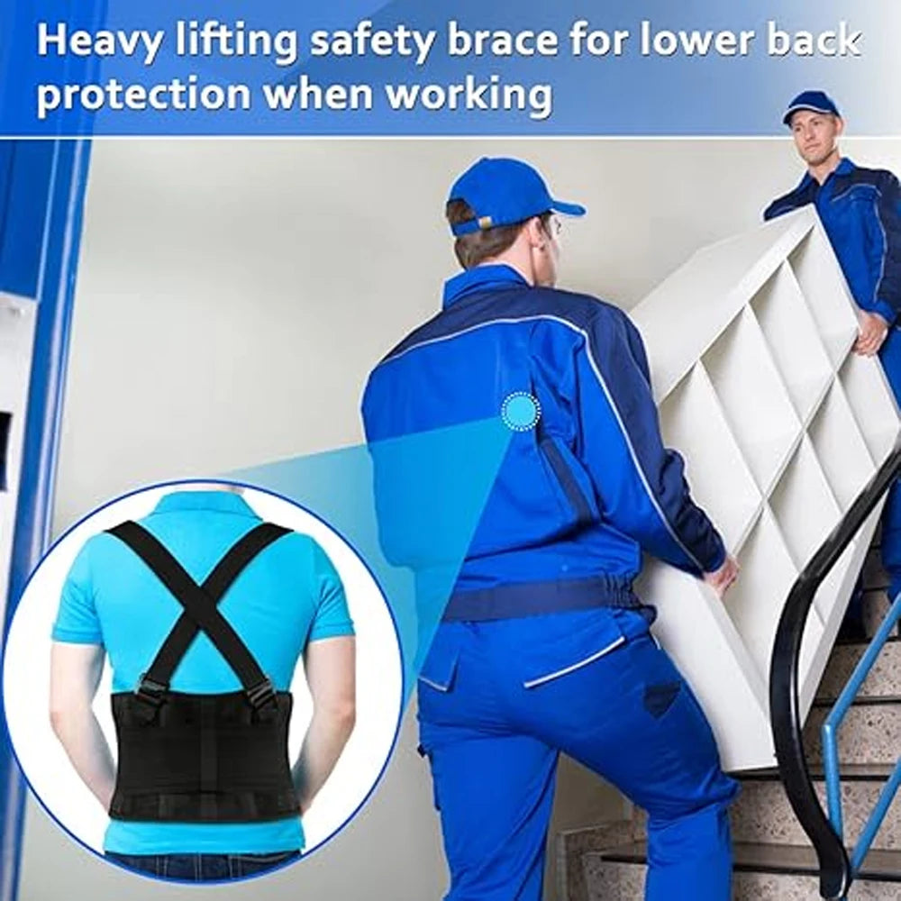 1PCS Lumbar Back Support Belt for Men & Women - Lower Back Pain Relief & Heavy Lifting Support for Work, Warehouse, Moving Peaceful Pleasures Health and Wellness