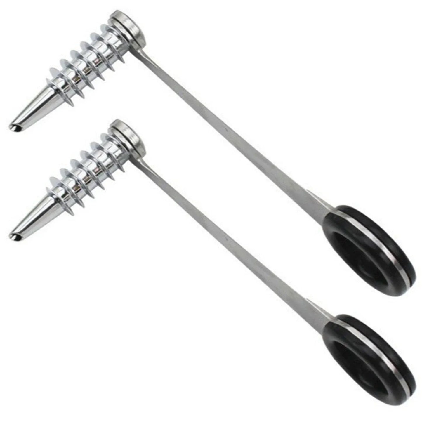 Stainless Steel Spiral Vegetable Cutter | Manual Veggie Slicer
