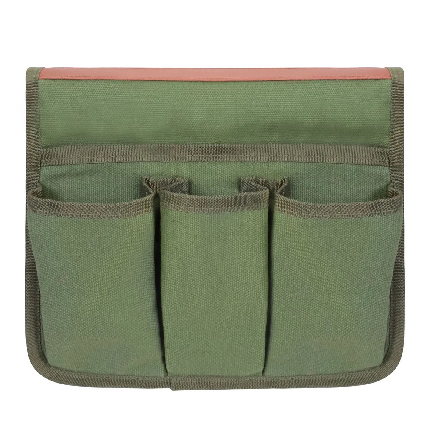Camping Armrest Storage Bag Folding Chair Caddy Seat Pocket Container Bag Suitable for Outdoor Beach Chairs Peaceful Pleasures Health and Wellness Army Green