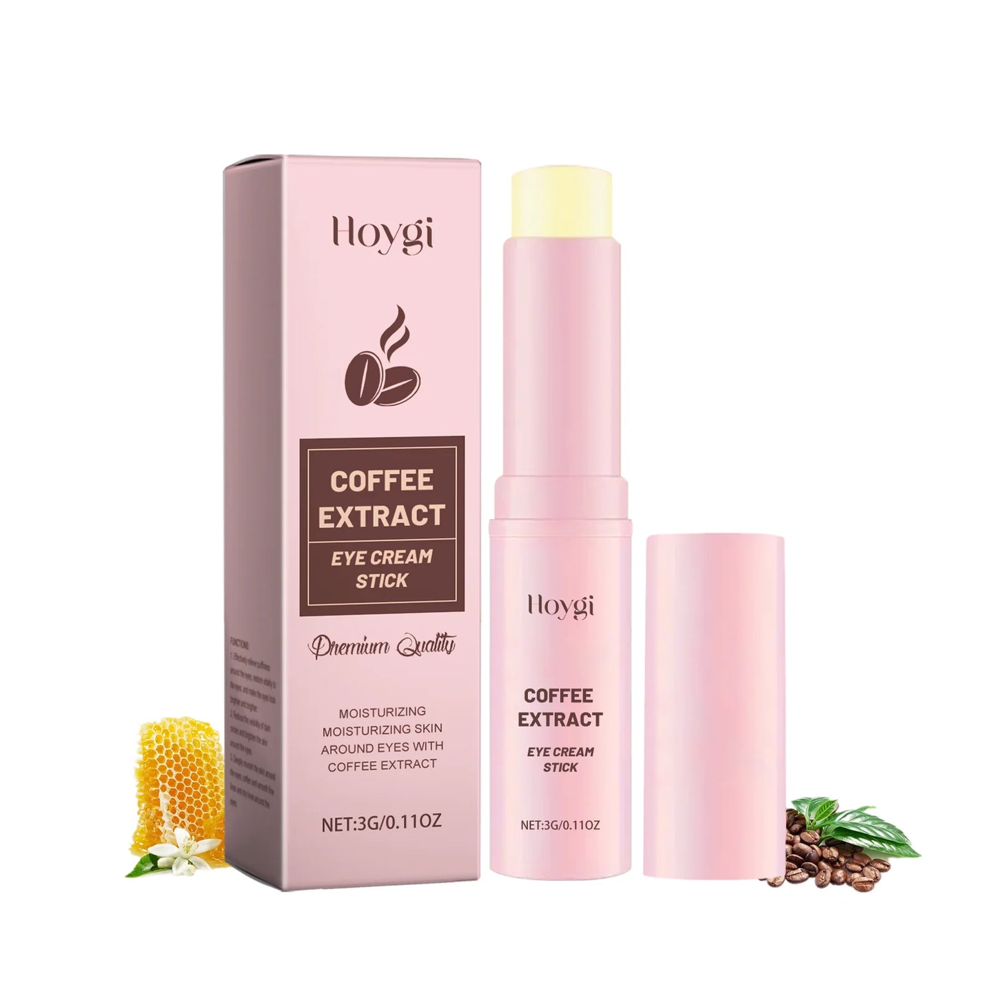 Caffeine Eye Cream Stick – Dark Circles, Puffiness & Fine Lines