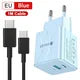 25W PD QC3.0 Dual Port Fast Charger USB-C Travel Adapter