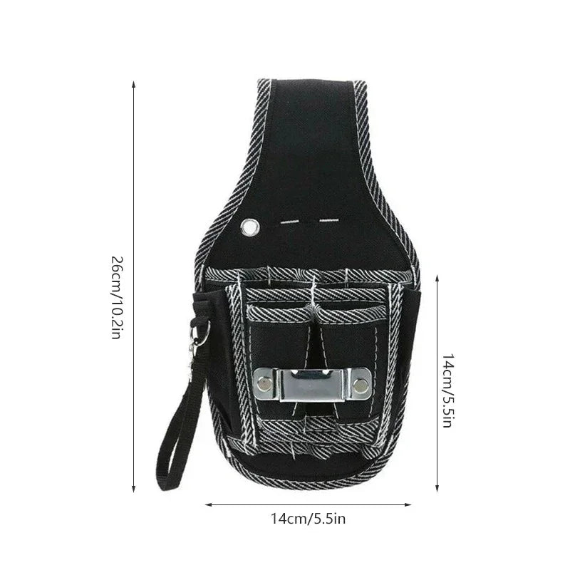 Nylon Electrician Tool Bag – Belt Pouch & Screwdriver Holder Waist Tool Bag Peaceful Pleasures Health and Wellness
