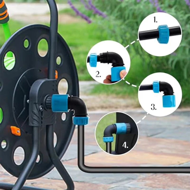 Garden Hose Joint Elbow Quick Connectors Sprinklers Irrigation Car