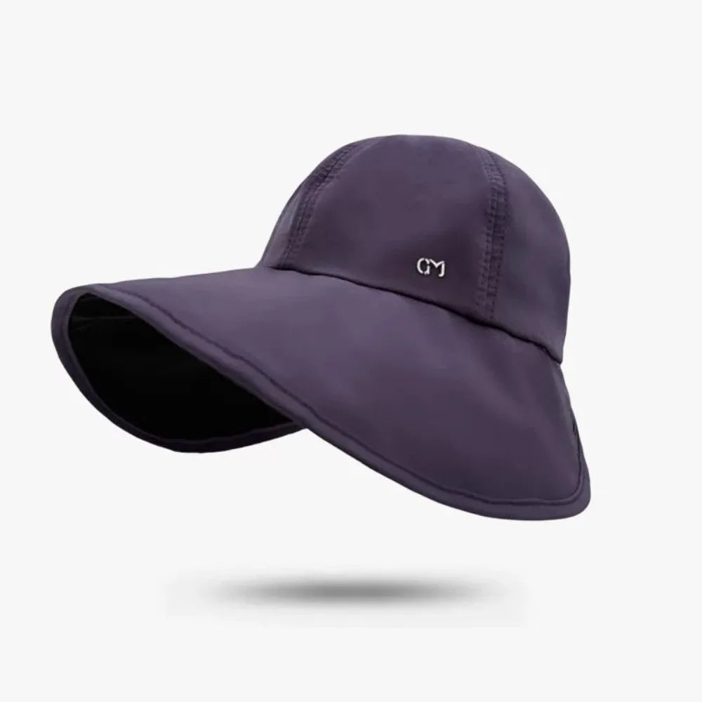 Women's Wide Brim Sun Hat – Foldable, UV Protection, Quick-Dry