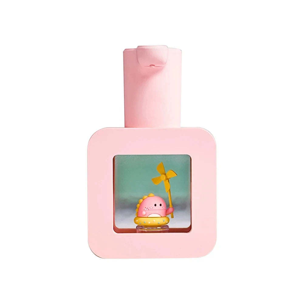 New Automatic Soap Dispenser Cute Pet Contact Free Hand Sanitizer USB Charging 400ml Liquid Dispensers Wash Handtizer Personal Peaceful Pleasures Health and Wellness Pink