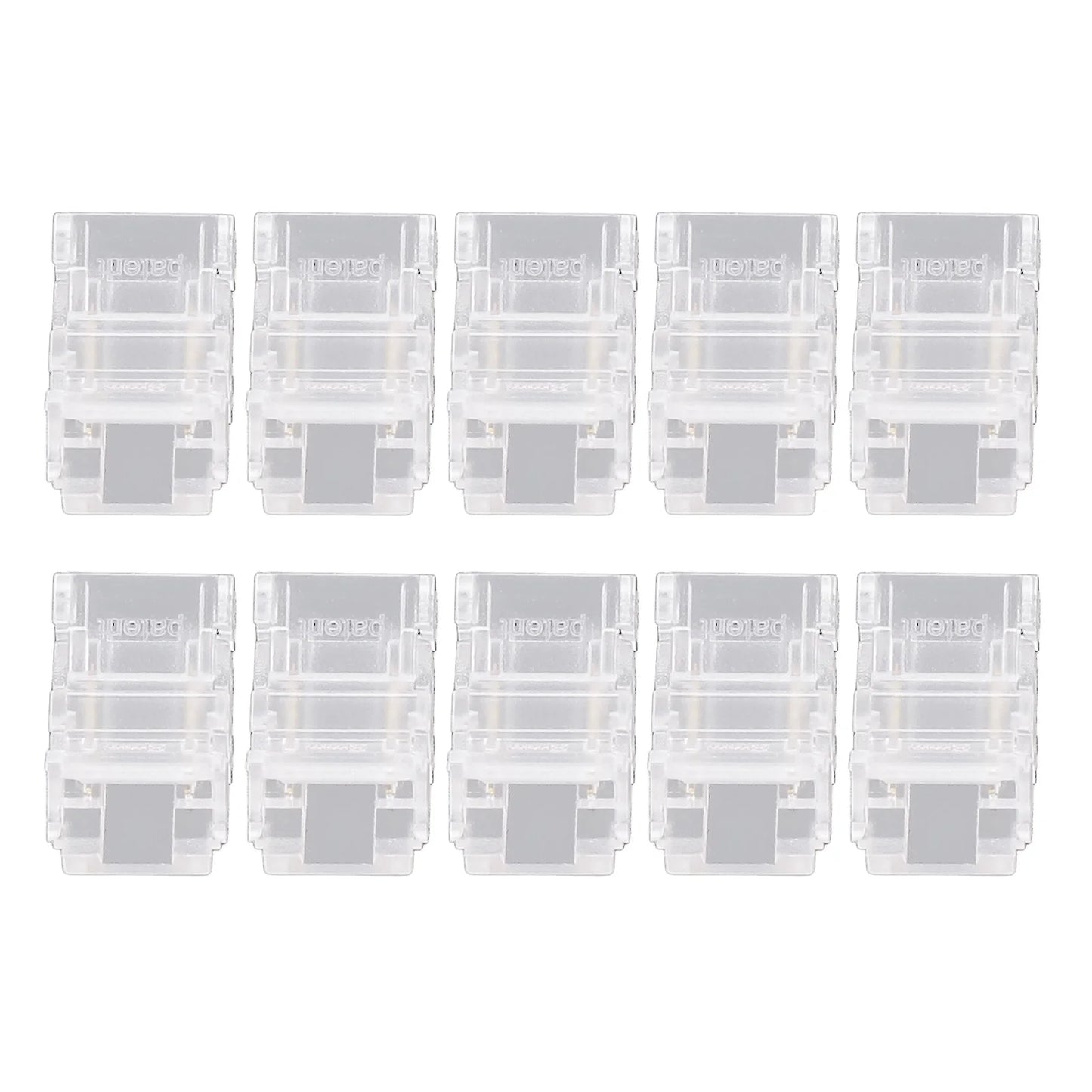 LED Light Strip Connectors 2Pin LED Strip Connectors Wide Applications Solderless Strong for Warehouse Peaceful Pleasures Health and Wellness