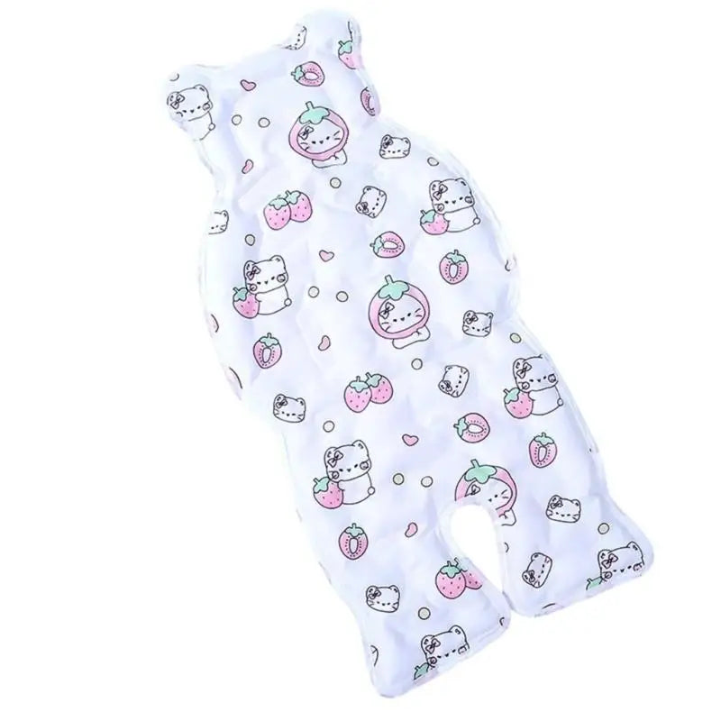 Cartoon Baby Stroller Cooling Pad | Breathable Pushchair Cushion