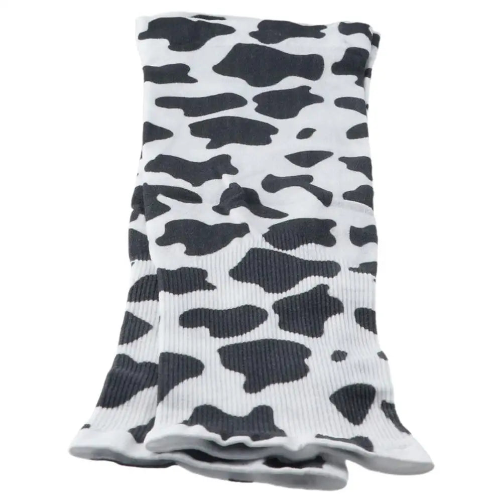 Cow Print Ice Silk Sun Sleeves – Cooling UV Arm Cover Pair