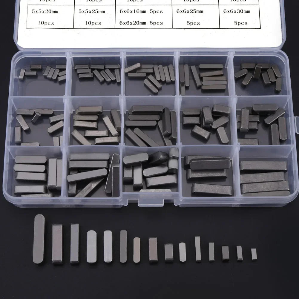 Round Ended Key Parallel Drive Shaft Keys Tools