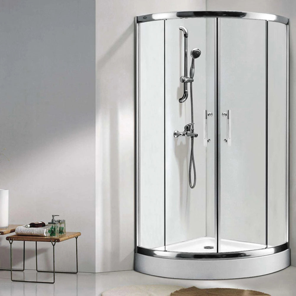 Chrome Shower Door Handle Knob Enclosures Hole Distance