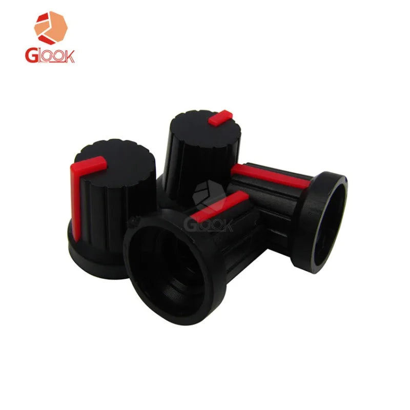 Potentiometer Plastic Knob Cap Plum Handle Amplifier Tuning