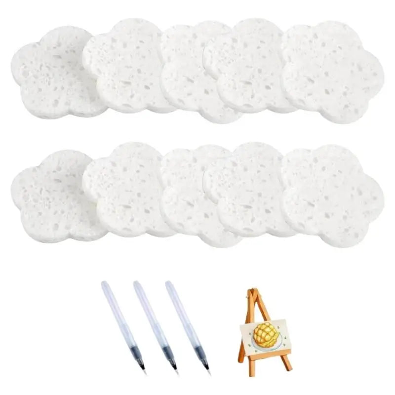 Magical Puff 3D Art Paper Set – 10 Foam Sheets, Markers & Easel