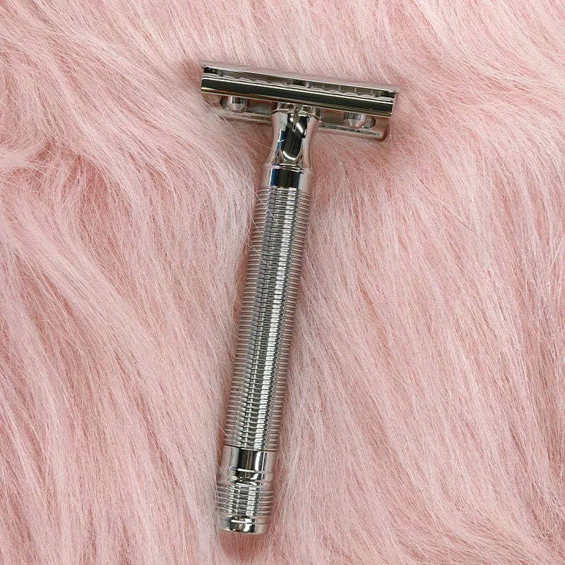 2026 Yaqi New Arrival!Lightweight Floating Stainless Steel Safety Razor 0.75mm Blade Gap for Smooth Shaving Peaceful Pleasures Health and Wellness