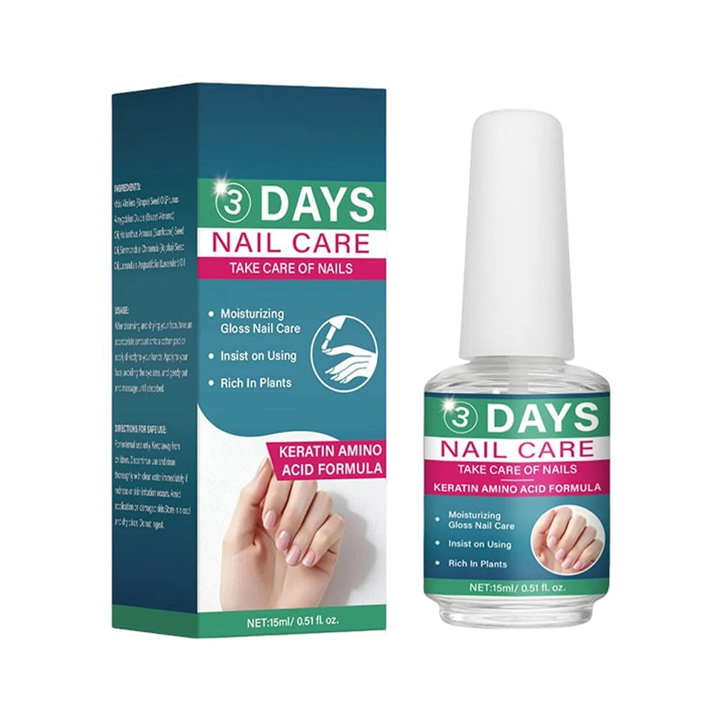 3 Days Nail Care Oil – Keratin Amino Acid Strengthener 15ml