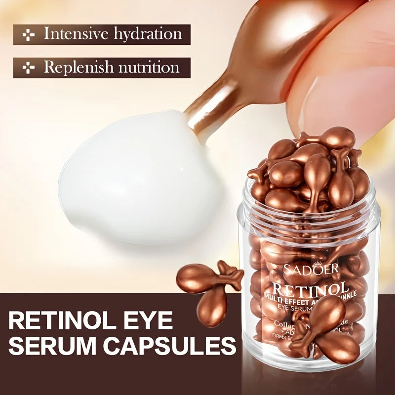Retinol Eye Serum Capsules – Firming & Hydrating (45ct)