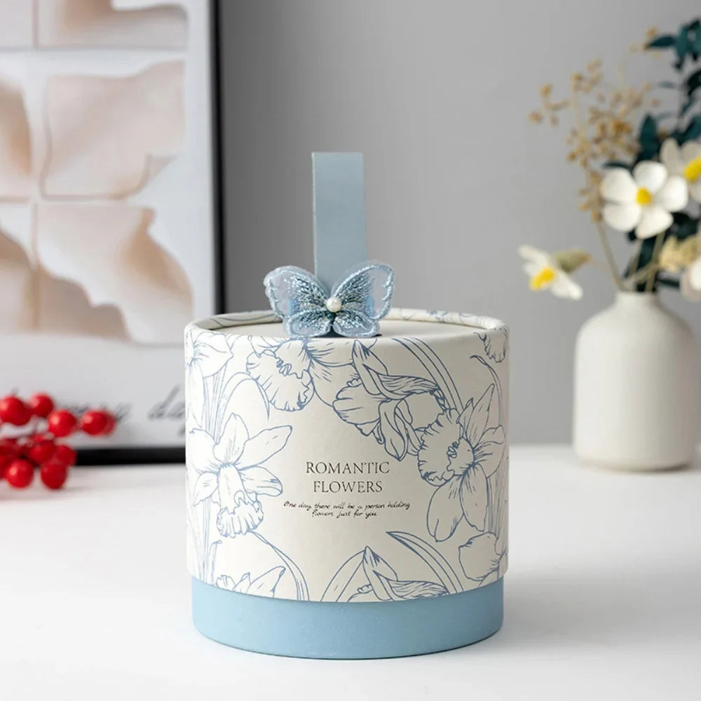 Butterfly Pearl Gift Box with Handle | Wedding & Holiday