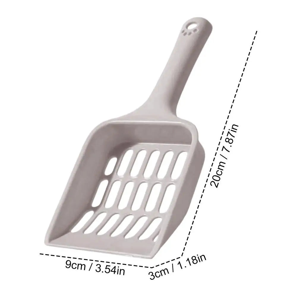Cat Litter Scoop – Candy Color Sifting Shovel & Ergonomic Handle