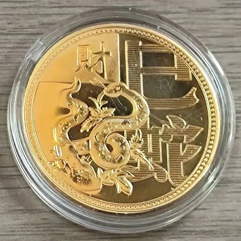 12 Chinese Zodiac Gold Collectible Coins – Feng Shui Lucky Set