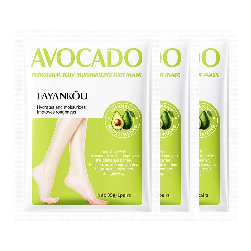 Avocado Exfoliating Foot Mask – Dead Skin Remover & Moisturizer