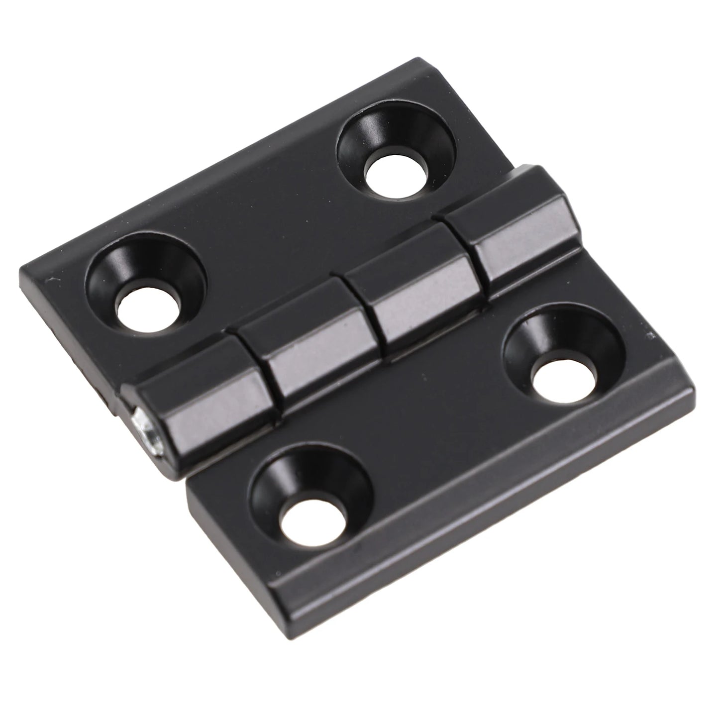 1 Butt Hinge Door Metal Black Cabinet Hardware Aluminium Box Backflap