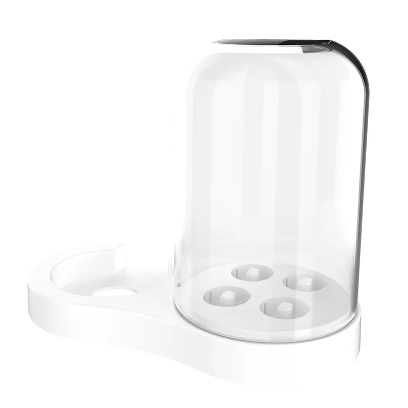 Y51A-The Toothbrush Holder For Oralb IO3 IO4 IO5 IO6 Electric Toothbrush Rack EB17 Brush Head Storage Bracket With Dust Cup Peaceful Pleasures Health and Wellness White