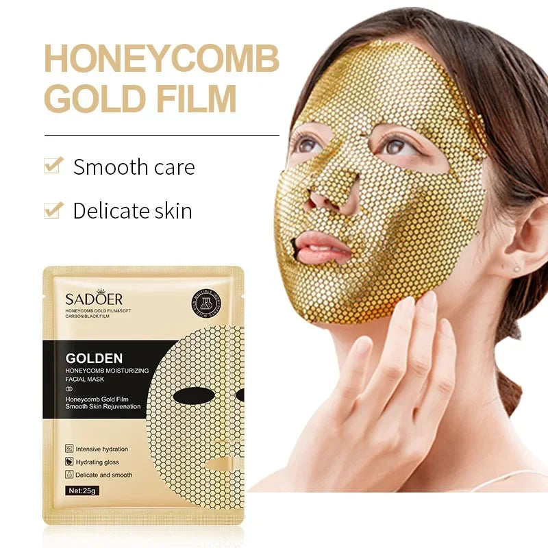 12-Pack Hyaluronic Acid Face Mask Sheets – Moisture & Oil Control