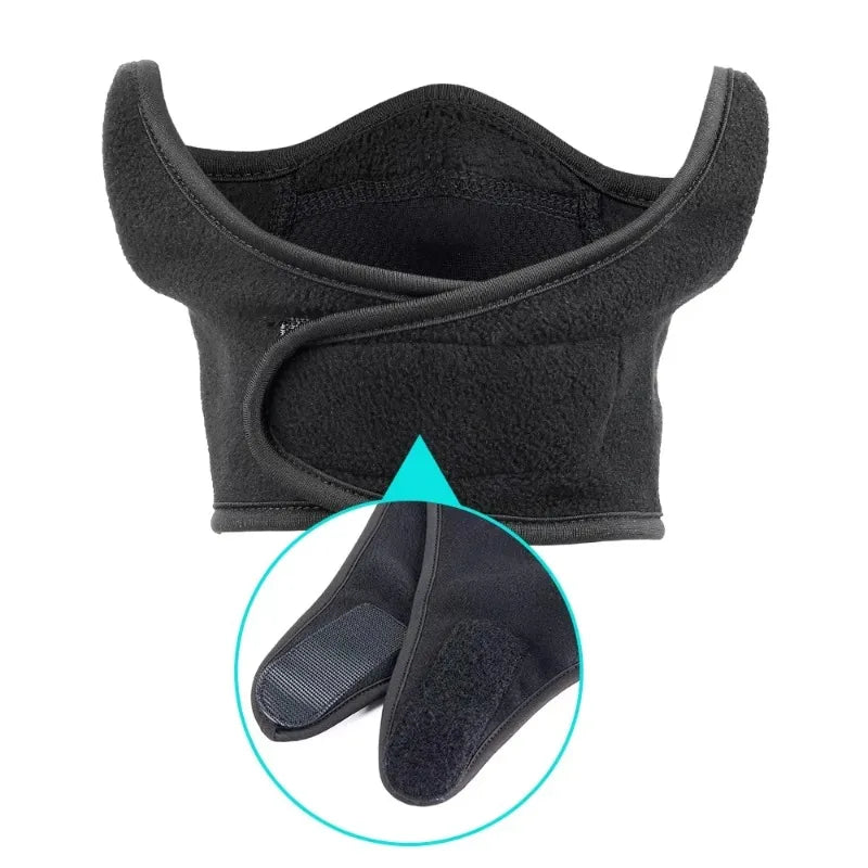 Unisex 2-in-1 Winter Windproof Face Mask | Cycling & Running