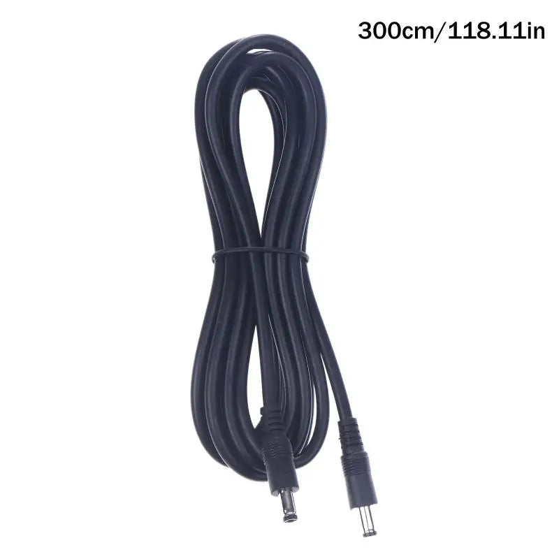 Male Plug To Male Power Supply Adapter Wire For LED Light Speaker J60A DC5521 To DC5521 Cable Cord 18AWG DC5.5mm X 2.1mm Peaceful Pleasures Health and Wellness A5