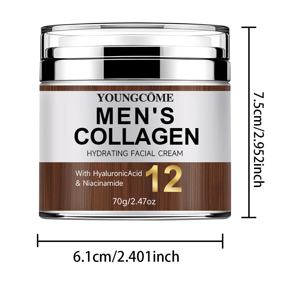 YOUNGCOME Men's Retinol Face Cream – Anti-Aging Moisturizer Men's Face Cream Peaceful Pleasures Health and Wellness 70G