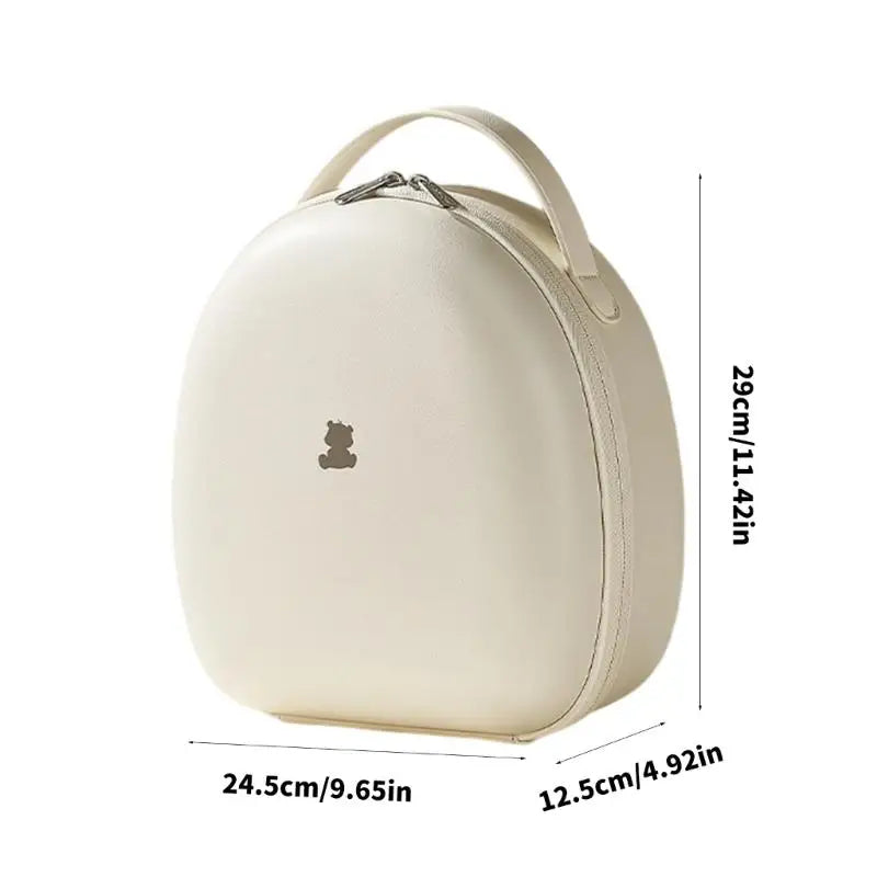 Breast Pump Storage Bag – Waterproof PU+EVA Carry Case