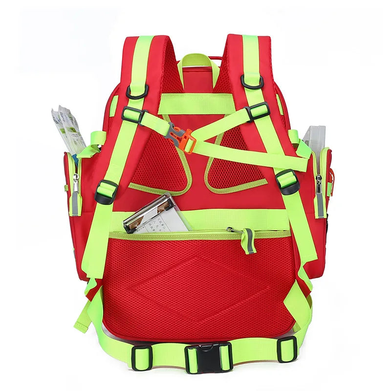 Empty First Aid Backpack | Waterproof Emergency Trauma Bag