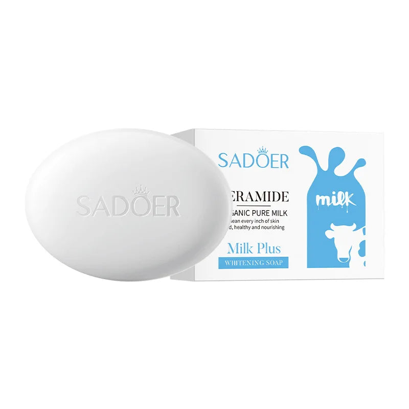 SADOER Milk Facial Soap – Moisturizing & Brightening Cleanser