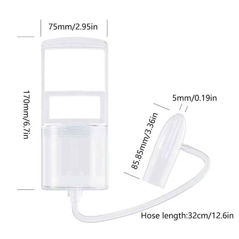 Baby Nasal Aspirator – Washable Manual Nose Cleaner for Toddlers
