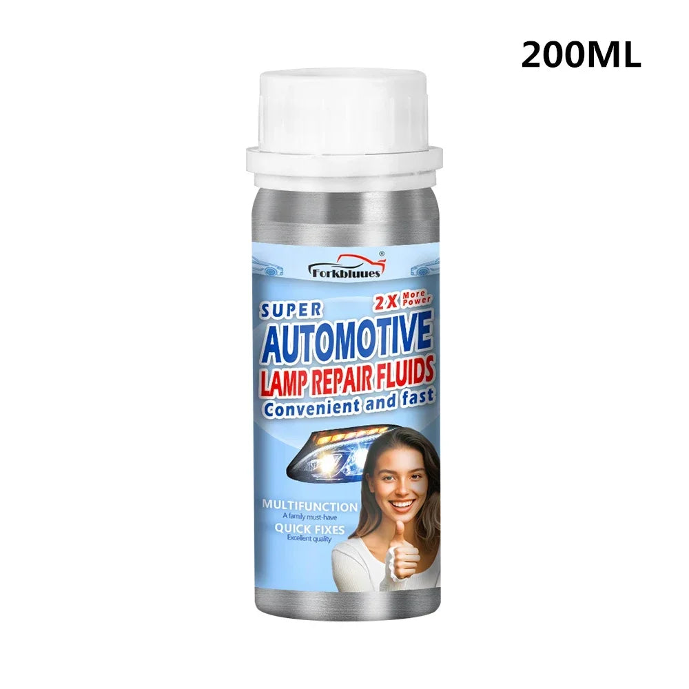 800ml Headlights Liquid Polymer Headlight Chemical Polish Repair Fluid Refurbishment Scratch Repair Polishing Headlights Kit Peaceful Pleasures Health and Wellness 200ml