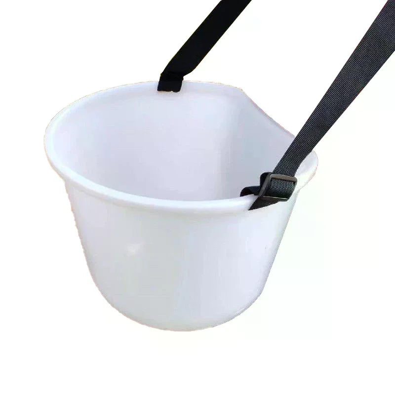 Thickened Plastic Fruit Picking Bucket | Adjustable Shoulder Strap