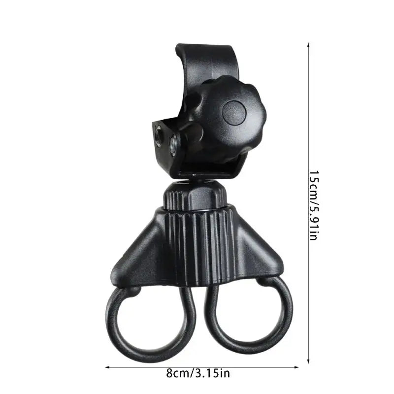 Heavy Duty Stroller Hook 360° Rotating – Easy Clip-On, No Tools
