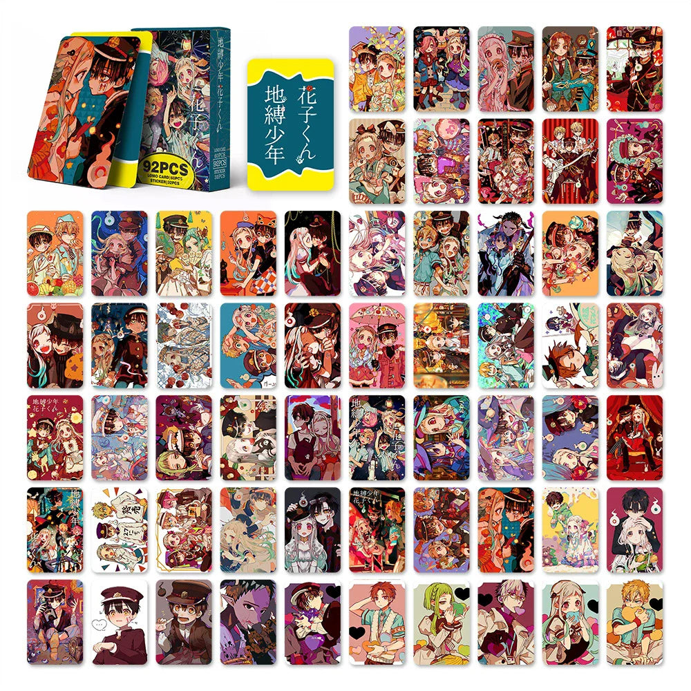 Toilet Bound Hanako Kun Photo Cards 60 Lomo 32 Cute Anime Stickers