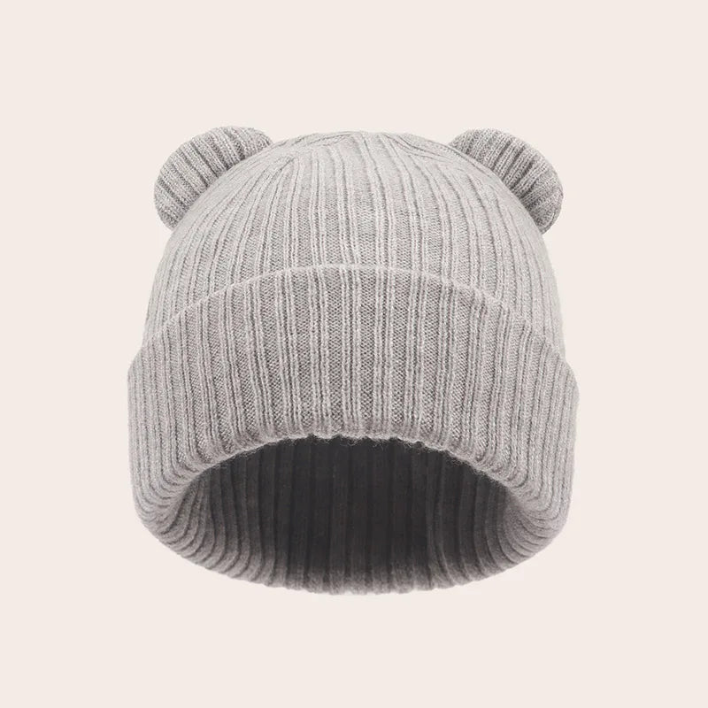 Baby Knitted Winter Beanie Hat | Unisex Toddler Bonnet 0–2Y