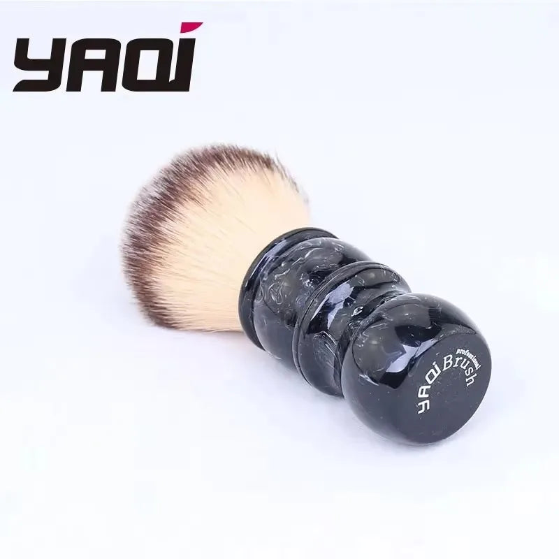 YAQI 24mm Resin Handle Synthetic Shaving Brush for Men