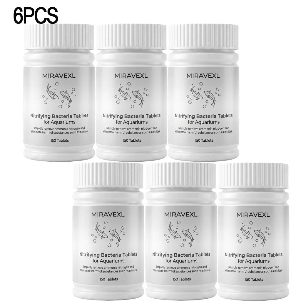 150-Pc Nitrifying Bacteria Tablets – Aquarium Bio Filter Starter