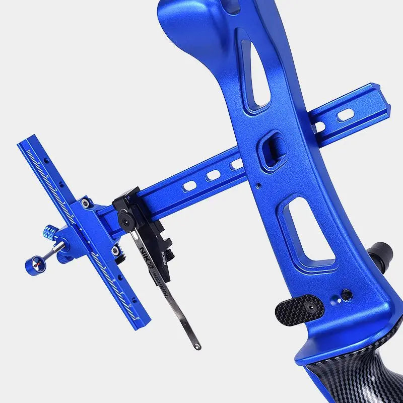 Archery Recurve Bow Metal Sight 9 6-inch Adjustment Shooting Hunting