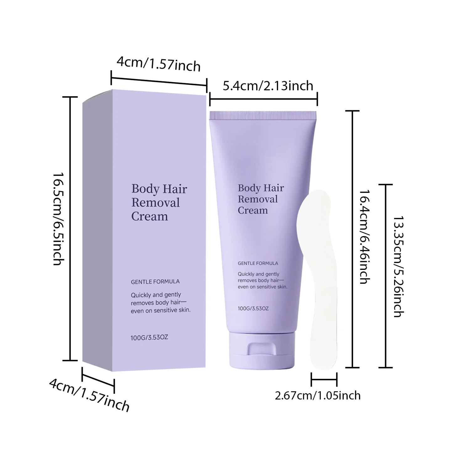 Painless Hair Removal Cream – Legs, Arms & Bikini Line
