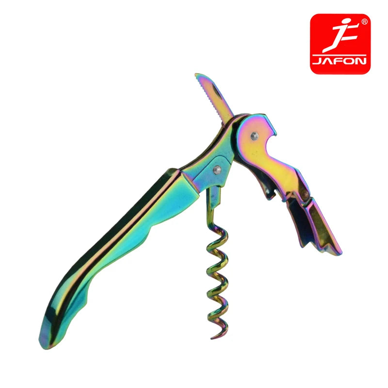 Gadgets Pocket Wine Plunger Viski Cork Opener Wine Corkscrew Waiter's Knife Stainless Steel Steel Cork Puller Up Free Shipping Peaceful Pleasures Health and Wellness Colorful