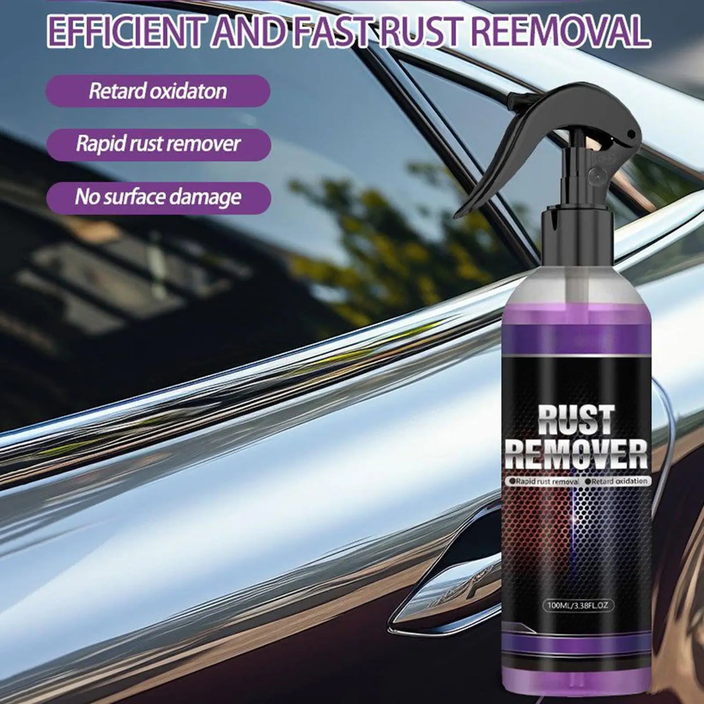 Car Rust Remover Spray 100ml – Wheels, Exhaust & Metal