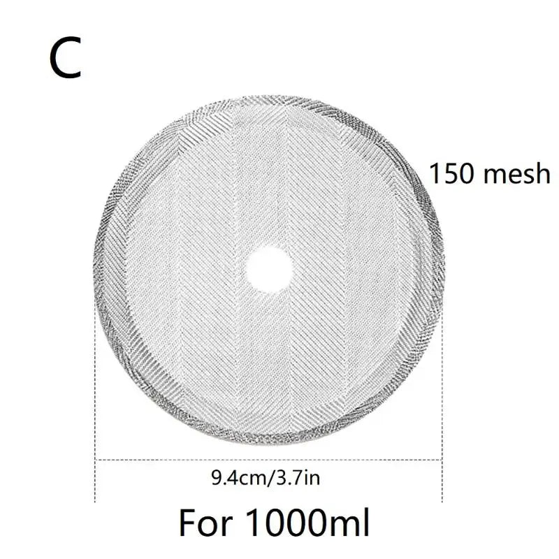 Stainless Steel French Press Filter Screen | Reusable Mesh Disc