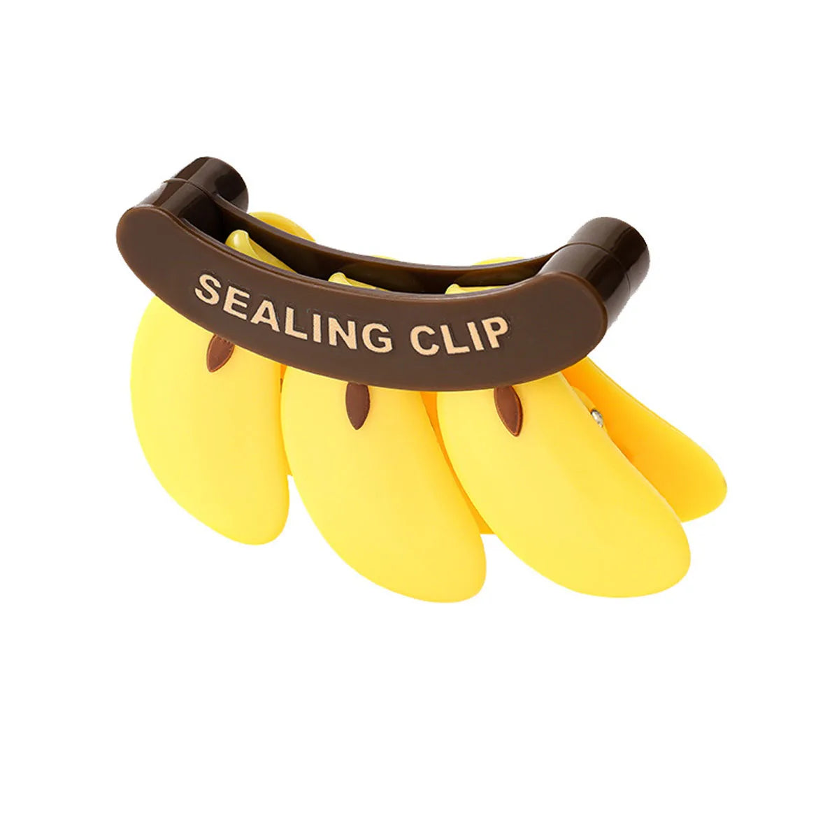 Magnetic Sealing Clips Plastic Bags Moisture-proof Freshness Clips Sealing Strips Snack Storage Clips Peaceful Pleasures Health and Wellness YELLOW