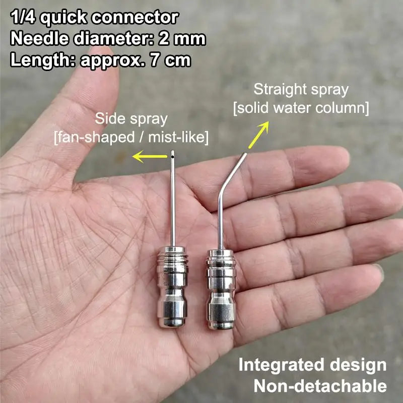 4-Piece High-Pressure Cleaning Nozzle Kit | Stainless Steel