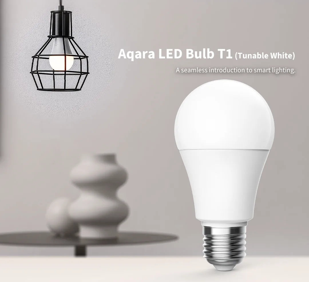 Aqara Smart LED Bulb T1 Zigbee 3.0 Bluetooth E27 2700K-6500K 220-240V Smart Home Lamp Light For Xiaomi Mihome Homekit Peaceful Pleasures Health and Wellness