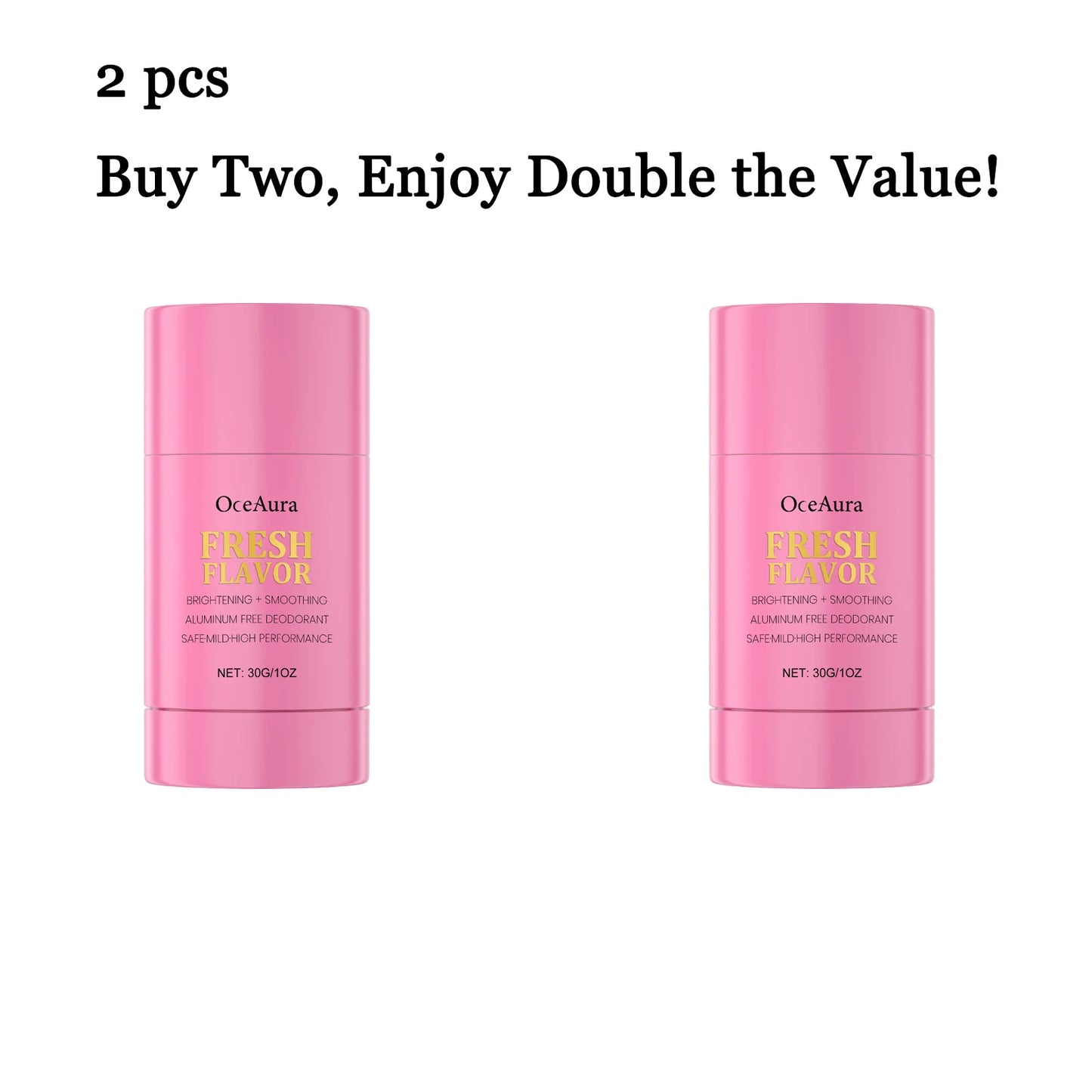 30g Alcohol-Free Natural Deodorant Stick | Moisturizing Balm